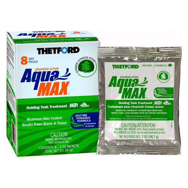 Thetford® - AquaMax™ 2 oz. Summer Cypress Holding Tank Treatment (8 Pieces)