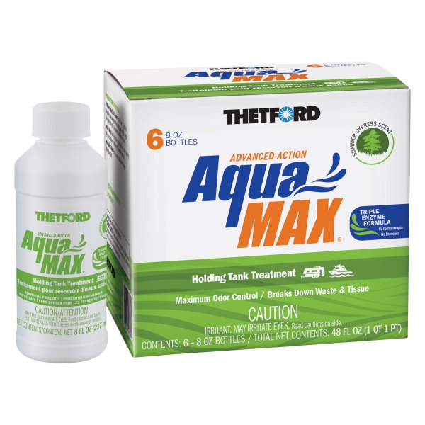 Thetford® - AquaMax™ 8 oz. Summer Cypress Holding Tank Treatment (6 Pieces)