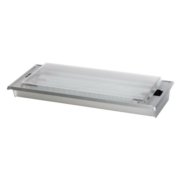 Thin-Lite® - Rectangular 800 lm Fluorescent Overhead Light with Rocker Switch (14.75" x 6.625" x 2")