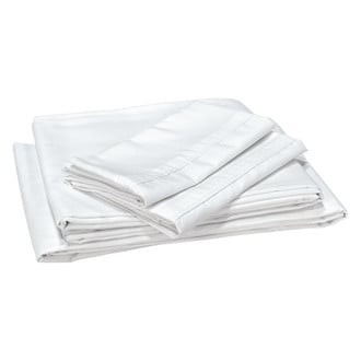 Thomas Payne® - Microfiber Queen White RV Sheet Set