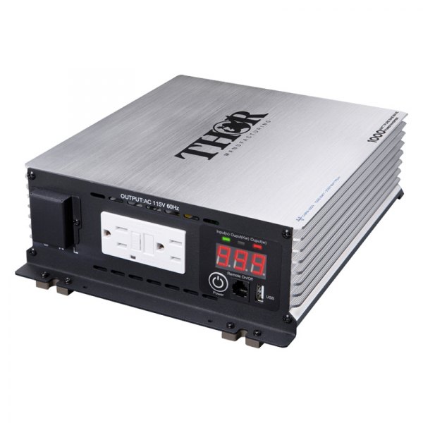Thor® - 1000W 12 DC 120 AC Pure Sine Wave Power Inverter