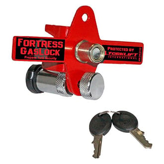 Torklift® - Aluminum 1/2" Threaded Rod Fortress Gas Lock Kit for RV Camper Mounted Tanks