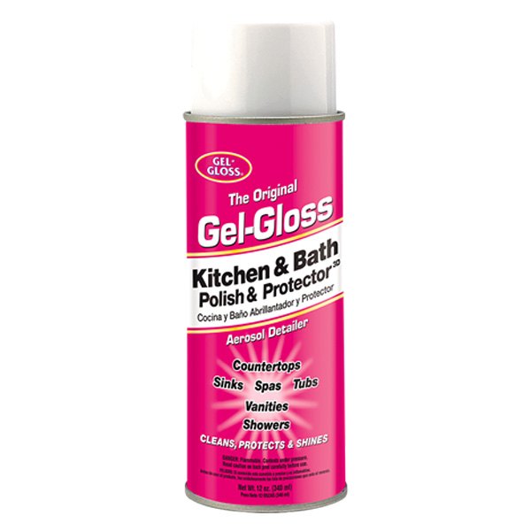 TR Industries® - Gel Gloss™ 12 oz. Kitchen & Bath Cleaner with Wax (1 Piece)