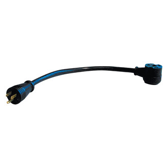 TRC® - 12" Dogbone Power Adapter with Standard Grip (15A Male x 30A Female)