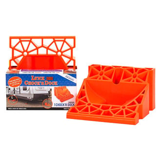 Tri-Lynx® - Lynx Orange Wheel Chock with Dock