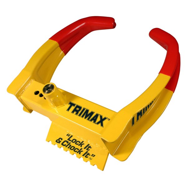Trimax® - Yellow Steel Deluxe Wheel Chock Locks