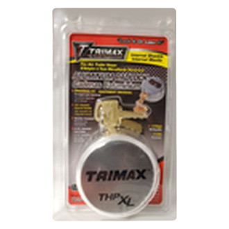 Trimax® - Hockey Puck™ Steel Silver Weather Resistant Internal Shackle Padlock