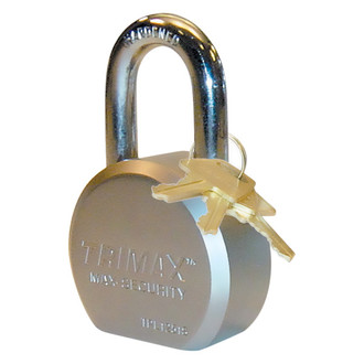 Trimax® TPL1251S - 1.25" Solid Steel Hardened Padlock