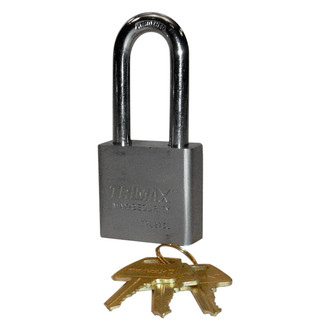 Trimax® - 2.25" Solid Steel Square Hardened Padlock