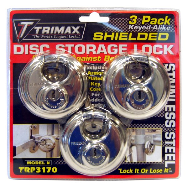 Trimax® - Standard Key Round Padlocks