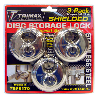 Trimax® - Steel Round Padlocks