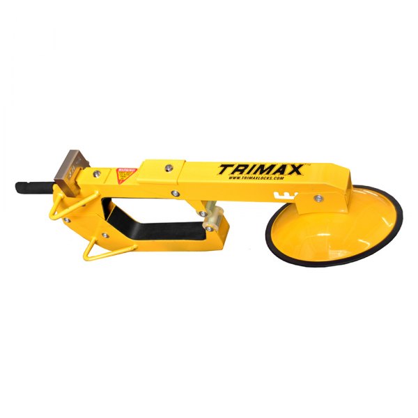 Trimax® - Ultra-Max Yellow Heavy Duty Adjustable Wheel Chovk Lock
