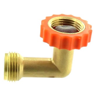 Valterra® - 90° Brass Hose Saver (3/4" FPT x 3/4" MPT)