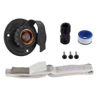 Valterra® A01-0175LFVP - Black Metal City Flush Water Fill with 1/2" FPT Brass Check Valve