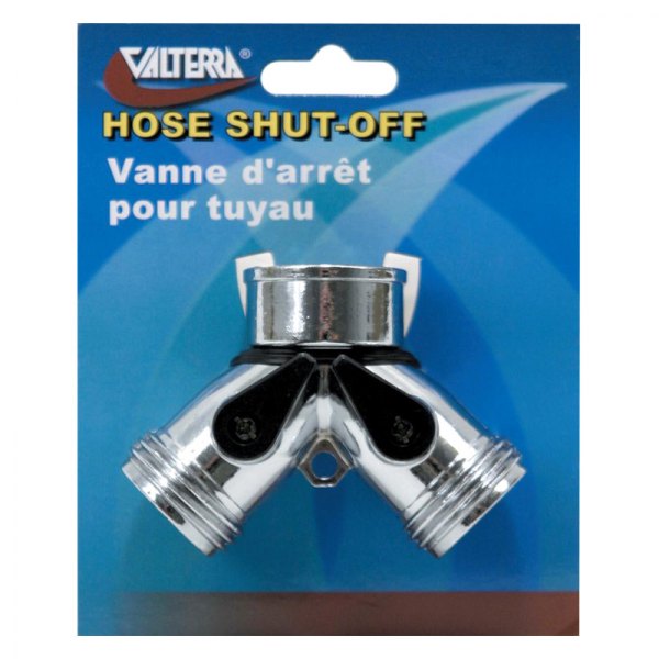 Stainless Steel Double Shut-Off Hose (3/4" FPT x 3/4" MPT x 3/4" MPT)