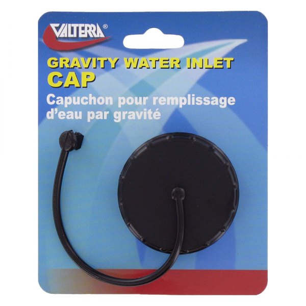 1-1/4" FPT Black Plastic Gravity Water Inlet Cap