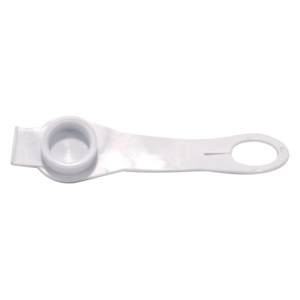 3/4" Barb White Plastic Water Inlet Plug with Strap