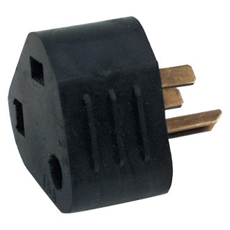 Valterra® - Triangle Power Cord Adapter (30A Male x 15A Female)