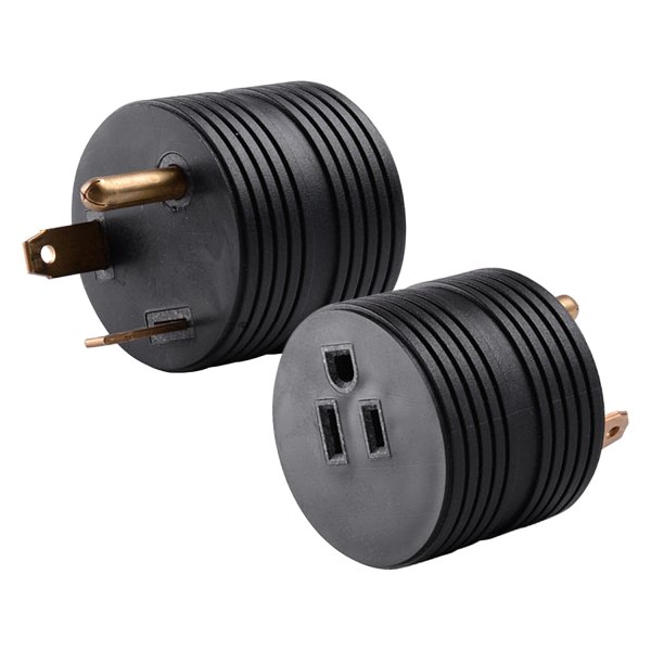 Valterra® - Round Power Cord Adapter (30A Male x 15A Female)