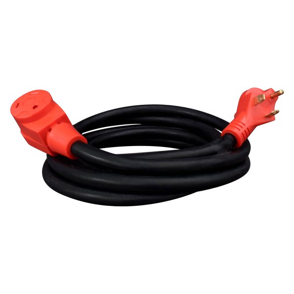 Valterra® - Mighty Cord™ 15' Extension Power Cord with Standard Grip (30A Male x 30A Female)