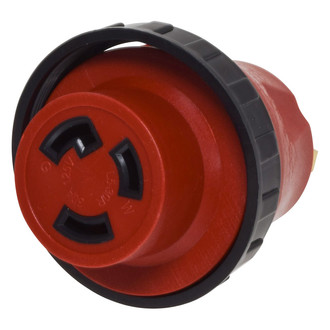Valterra® A10-3030DA - Mighty Cord™ Power Cord Adapter (30A Straight Male x 30A Locking Female)