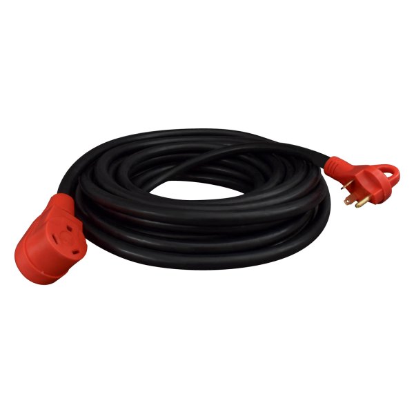 Valterra® - Mighty Cord™ 50' Extension Power Cord with Handle Grip (30A Male x 30A Female)