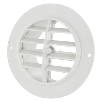 Valterra® - 4" White Side/Ceiling Rotating Vent