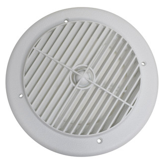 Valterra® - 4" White Side/Ceiling Rotating Vent