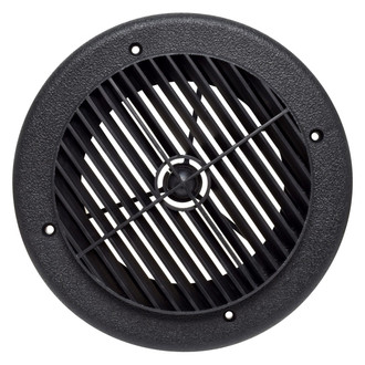 Valterra® - 4" Black Side/Ceiling Rotating Vent