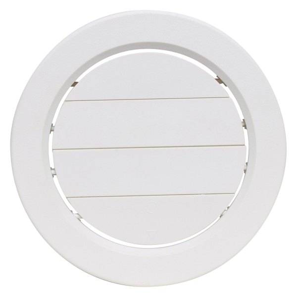 Valterra® - White Plastic Side/Ceiling Rotating/Dampered Vent