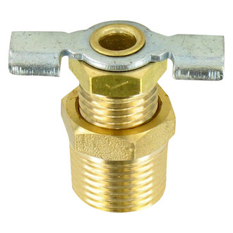Valterra® - 3/8"Dia Brass Water Heater Drain Valve