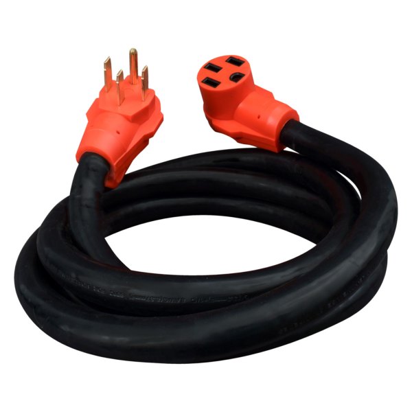 Valterra® - Mighty Cord™ 10' Extension Power Cord with Standard Grip (50A Male x 50A Female)