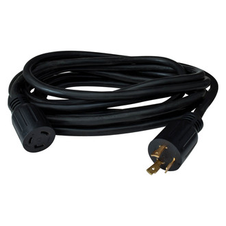 Valterra® - Mighty Cord™ 25' Extension Power Cord with Standard Grip (30A Locking Male x 30A Locking Female)