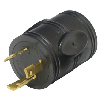 Valterra® - Mighty Cord™ Round Power Cord Adapter (30A Male x 30A Female)