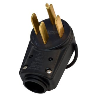 Valterra® - 50A Male Replacement Plug with Handle Grip