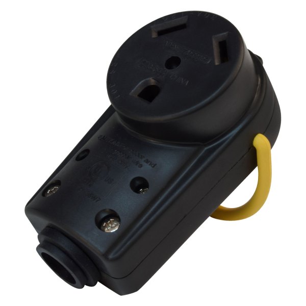 Valterra® - 30A Female Replacement Receptacle with Handle Grip