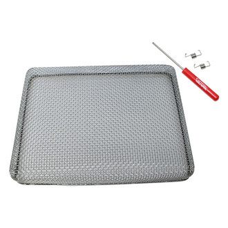 Valterra® - 7-2/5" x 9-3/4" Stainless Steel Water Heater Vent Bug Screen
