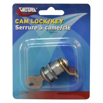 Valterra® - 1.1"L Silver Standard Key Cam Lock