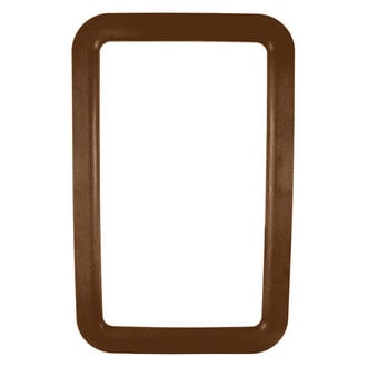 Valterra® - 15.7"W x 24.7"H Brown Exterior Door Window Frame