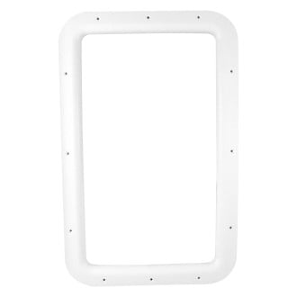 Valterra® - 15.7"W x 24.7"H White Interior Door Window Frame