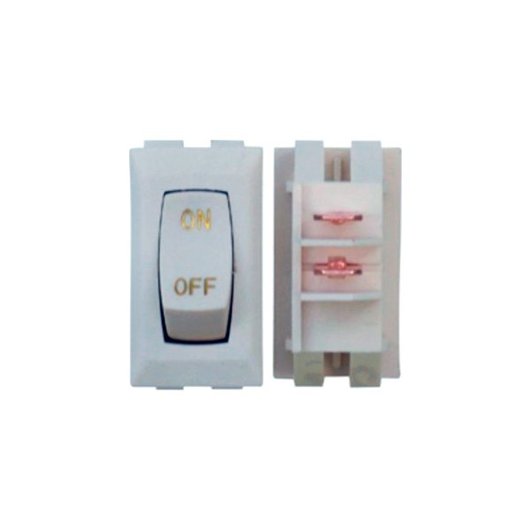 Valterra® - Single On/Off Ivory Labeled Switch