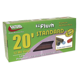 Valterra® - Flush 20' Bronze Standard Drain Hose (Boxed)