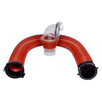 Valterra® - Coupler™ 10' Red Bayonet Sewer Hose Kit (Boxed)