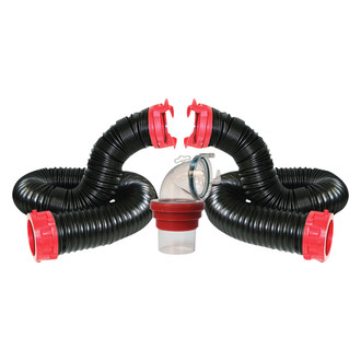 Valterra® - Dominator™ 20' Black Sewer Hose Kit (Boxed)