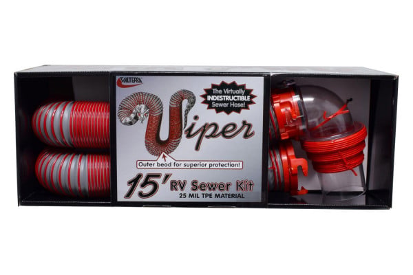 Valterra® - Viper™ Red Sewer Hose Kit - CAMPERiD.com