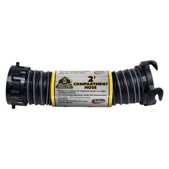 Valterra® - Silverback™ 2' Black Compartment Hose
