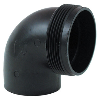 Valterra® - 90° Close Elbow (3"MPT x 3"Clamp On)