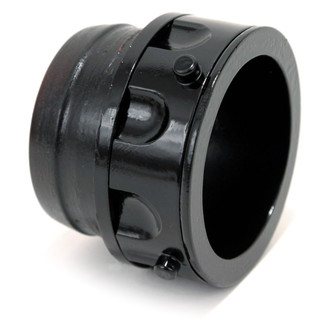 Valterra® - Black Rotating Bayonet Hose Fitting (3"Clamp On x 3"Lug)