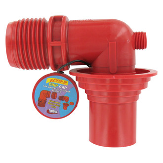 Valterra® - EZ 90° Red Adapter (3"MPT x 3"Spigot)
