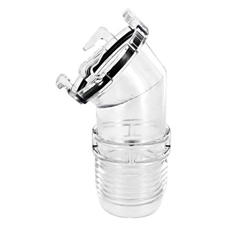 Valterra® - 45° Clearview Adapter (3"Bayonet x 3"MPT)
